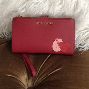 Authentic Michael Kors wristlet